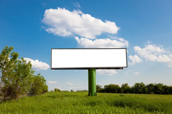 Blank billboard, just add your text — Stock Photo, Image
