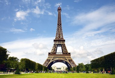 Paris- The Eiffel Tower clipart