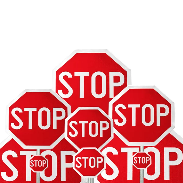 Stop, fogalmi kép — Stock Fotó
