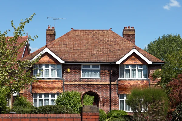 Typisch Engels huis — Stockfoto
