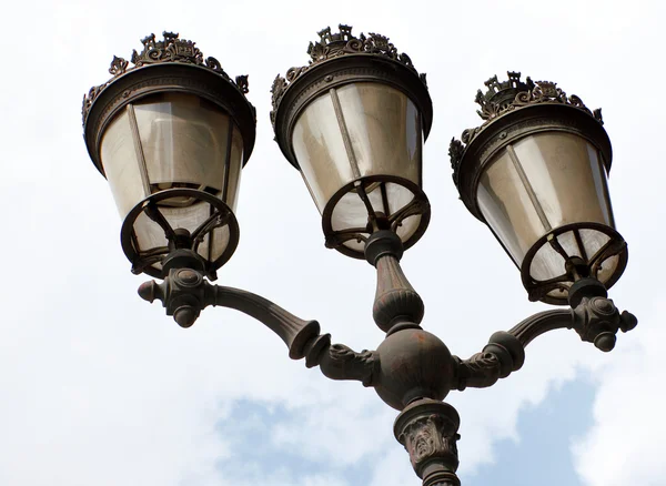 Parijse straat lamp — Stockfoto