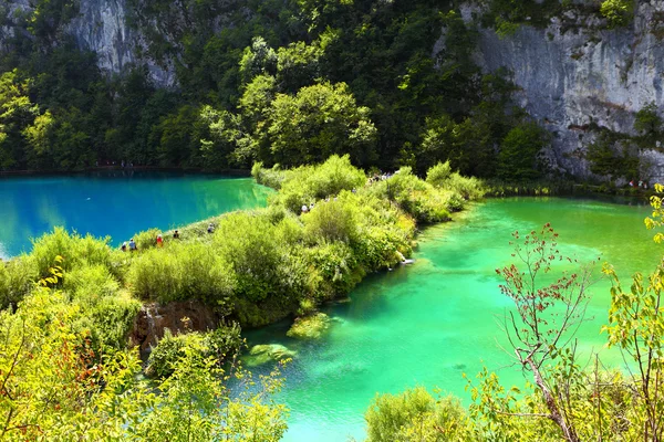 Park Plitvicemeren, Kroatië — Stockfoto