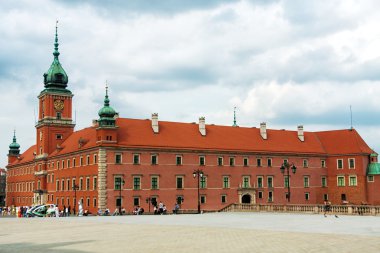 Royal castle in Warsaw clipart