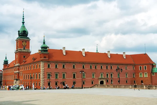 stock image Royal castle in Warsaw