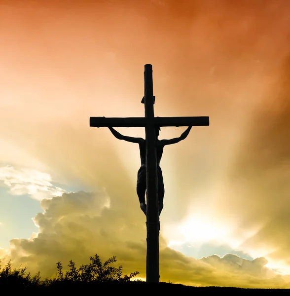Jésus Christ sur la croix — Photo