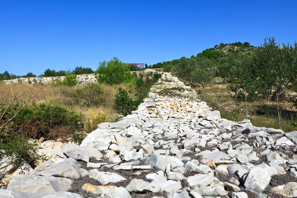 Estrada de pedra — Fotografia de Stock