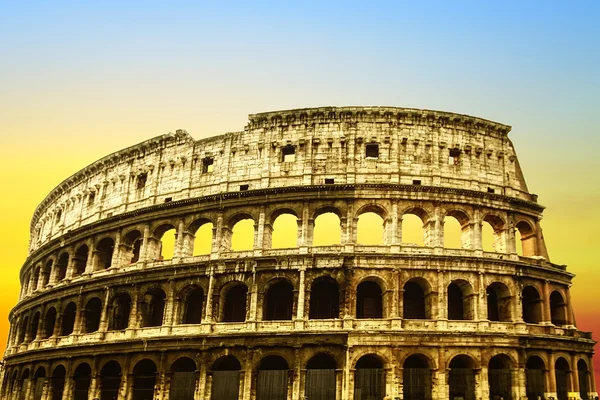Colosseum at sunset — Stock Photo, Image