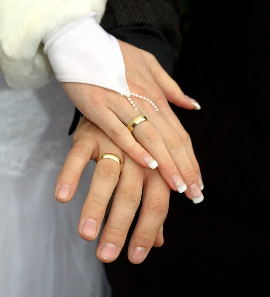 Γάμοι χέρια — Φωτογραφία Αρχείου