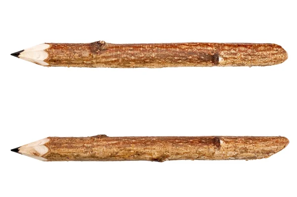 Два карандаша осины — стоковое фото