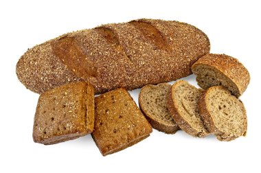 Rye bread diverse clipart