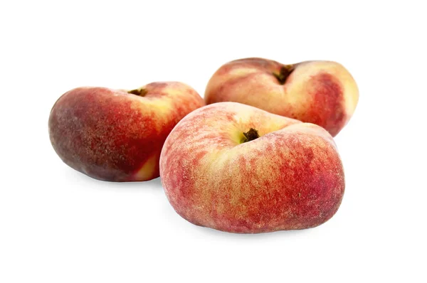 Peaches flat — Stock Photo, Image