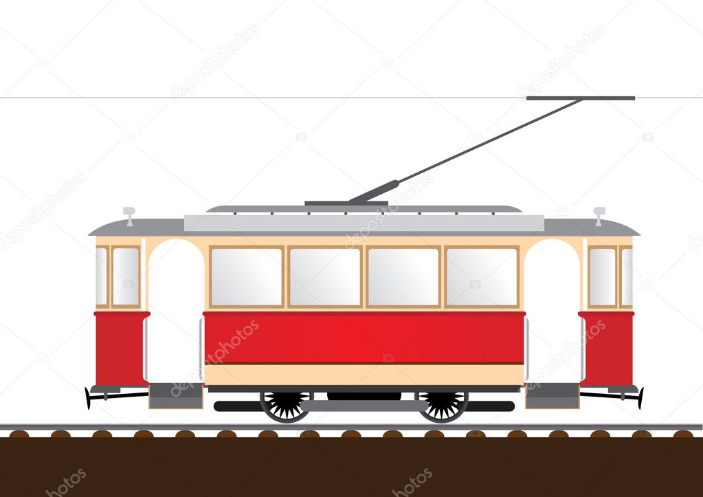 Retro tram
