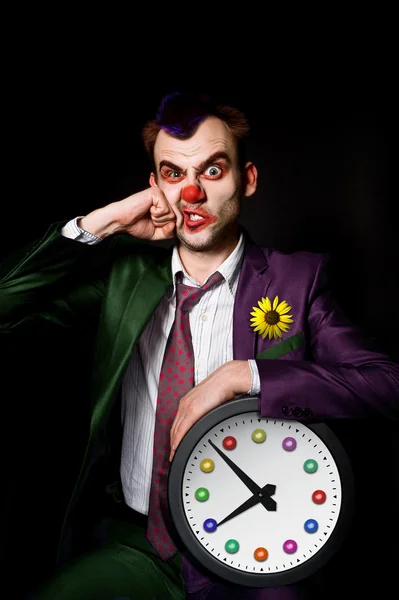 Gestanzter Clown — Stockfoto