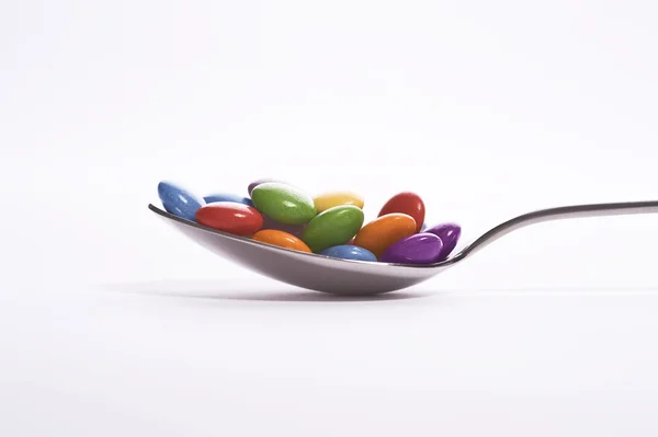 stock image Spoon with sweets