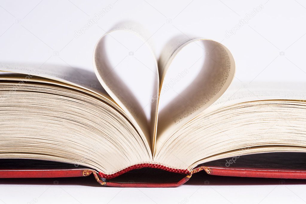 Heart shaped pages