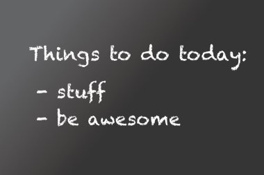 Things to do today clipart