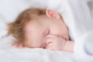 The sleeping child clipart