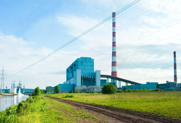 Power station. Industrial production — Stock Photo, Image