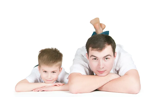 The father and son — Stock Photo, Image