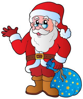 Christmas Santa Claus 2 clipart