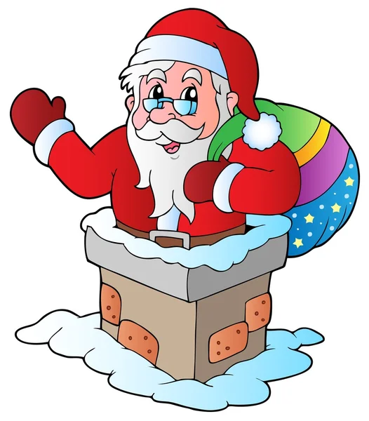 Navidad Santa Claus 5 — Vector de stock