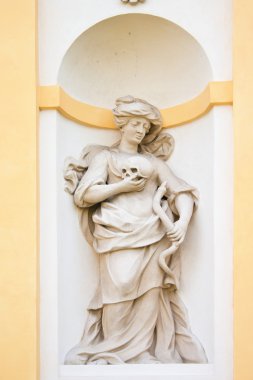 Baroque sculpture. clipart