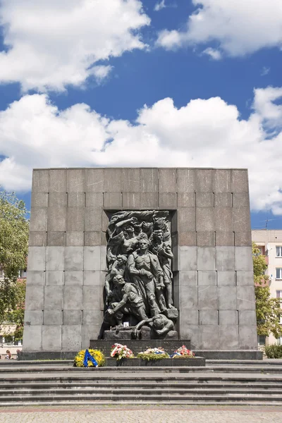 Визначні пам'ятки Варшави . — стокове фото