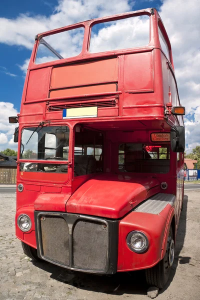 传统的伦敦巴士. — 图库照片