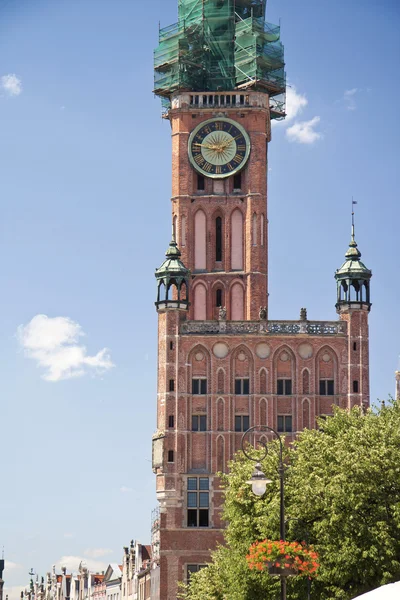 Famous cities in Poland - Gdansk - Danzig. — Stock Photo, Image