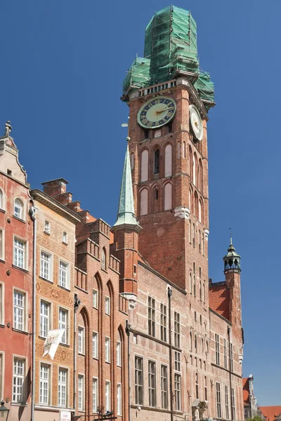 Famous cities in Poland - Gdansk - Danzig. — Stock Photo, Image