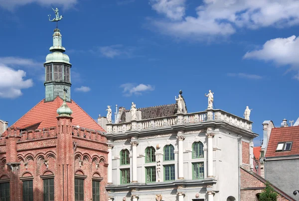 Slavná města v Polsko - Gdaňsk - Gdaňsk. — Stock fotografie