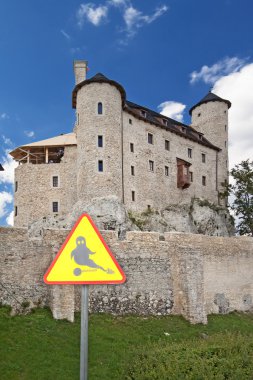 castillo gótico Polaco.