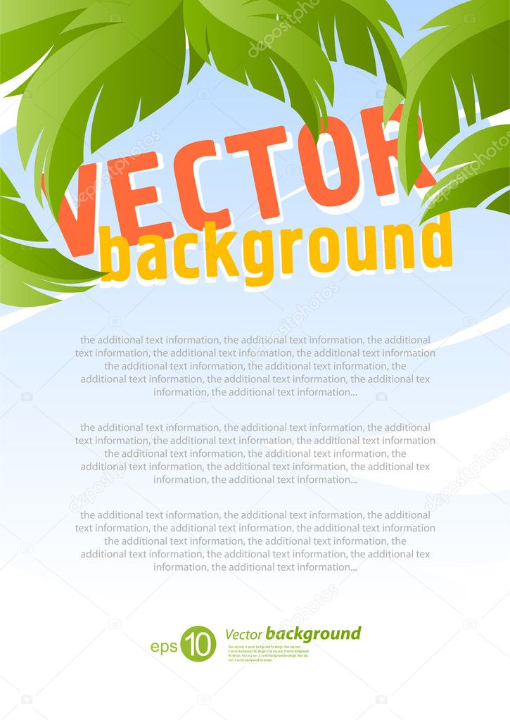 Vector background for design