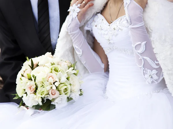 Букет для жениха и невесты — стоковое фото