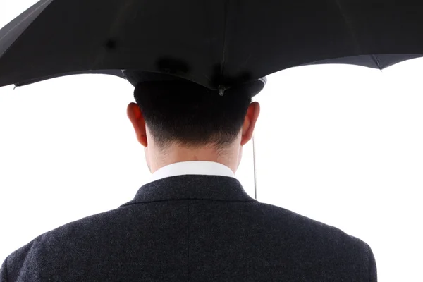 Bowler en paraplu — Stockfoto