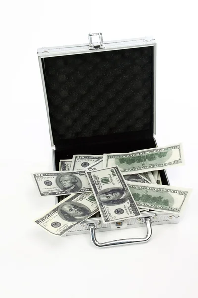 Cazul cu bani — Fotografie, imagine de stoc