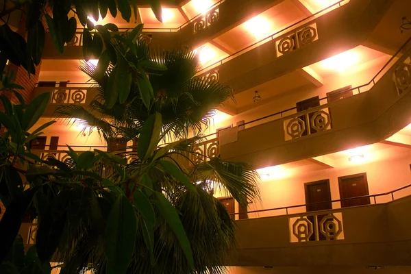 Night restaurant in resort hotel — Stock Photo, Image