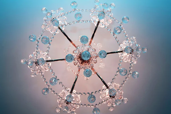 Crystal chandelier — Stock Photo, Image