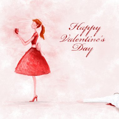 Happy valentine's day clipart