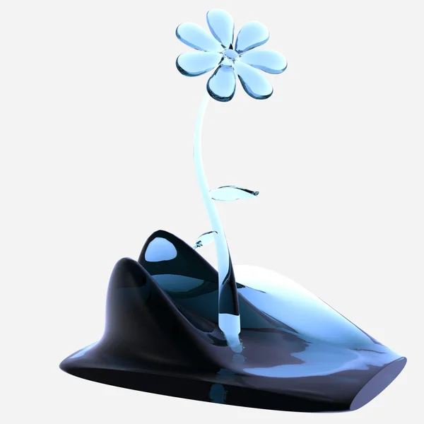 Water flower — Stock Photo, Image