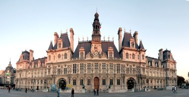 City hall of Paris - France clipart