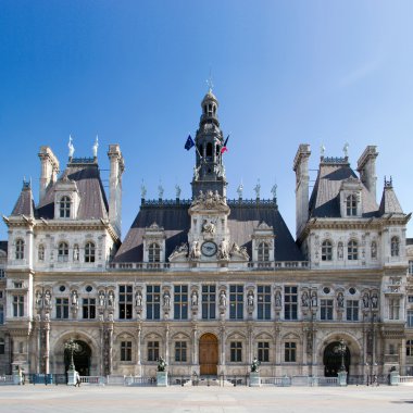 City hall of Paris - France clipart