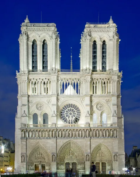 Notre dame de Paris - Francja — Zdjęcie stockowe