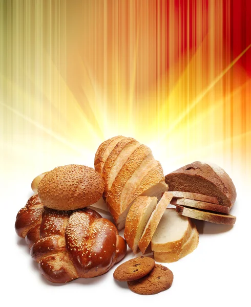Sortimento de pão assado — Fotografia de Stock