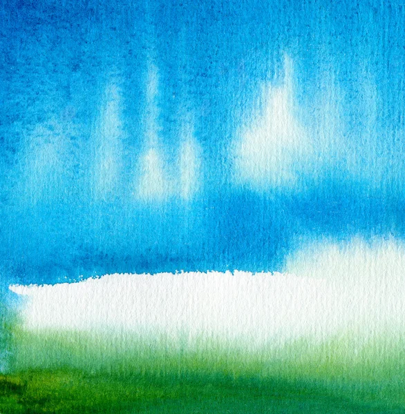 Abstrakte Aquarell gemalten Hintergrund — Stockfoto