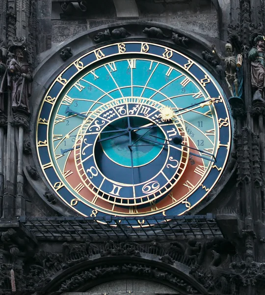 stock image Astronomical clock in the center square of Prague