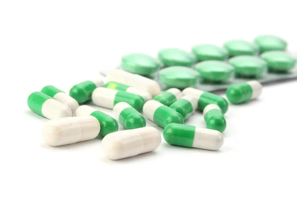 Close up of capsules — Stock Photo, Image