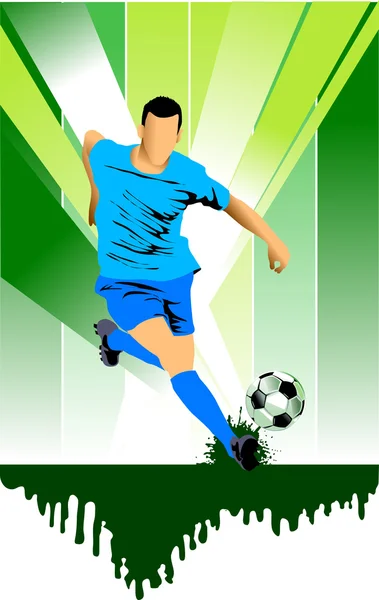 Combinaison de football — Image vectorielle