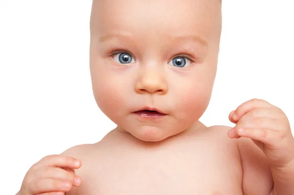 Φωτεινό closeup πορτρέτο του αξιολάτρευτο μωρό — Φωτογραφία Αρχείου