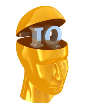 IQ intelligence quotient clipart